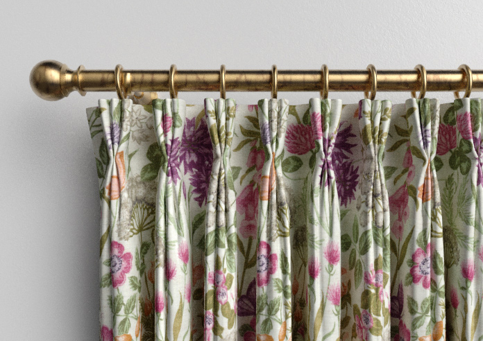 Field Flowers, Copper - Made to Measure Curtains - Image 11